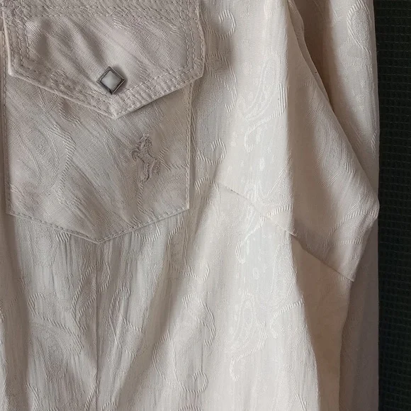 Cowgirl Up brocade size L western shirt - Picture 12 of 12